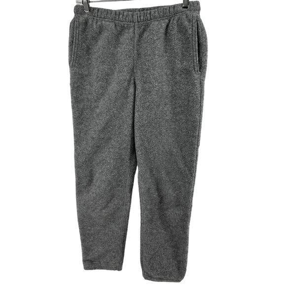 Vintage Patagonia Synchilla Pants 90s USA Unisex Fleece Sherpa Straight Gray S - Picture 1 of 4